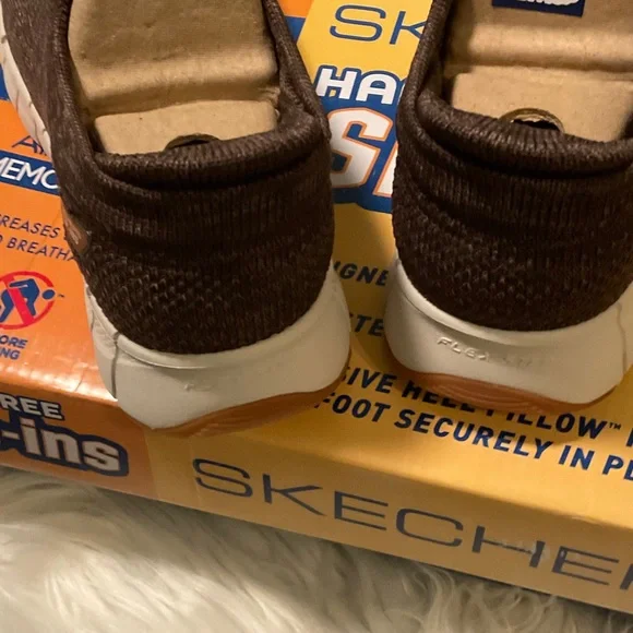 Skechers Women’s Chocolate Slip-On Loafers - Picture 4 of 9